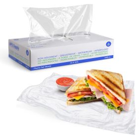 Clear Deli Plastic Sheets (Color: Clear)